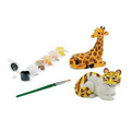 Decorate Your Own Zoo Figurines
